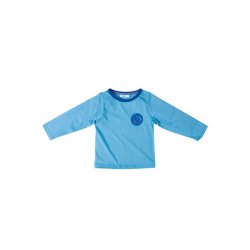 Trje,turkis med bl detaljer,74cm