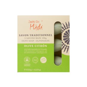 Olivensbe med terisk citrongrsolie - Savon du midi