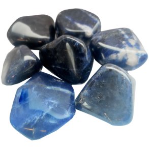 Sodalit Bl fra Brasilien XXL 1 kg poleret