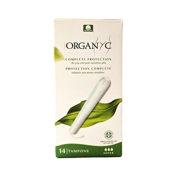 Organyc Tampon super+ m/indfringshylster ko