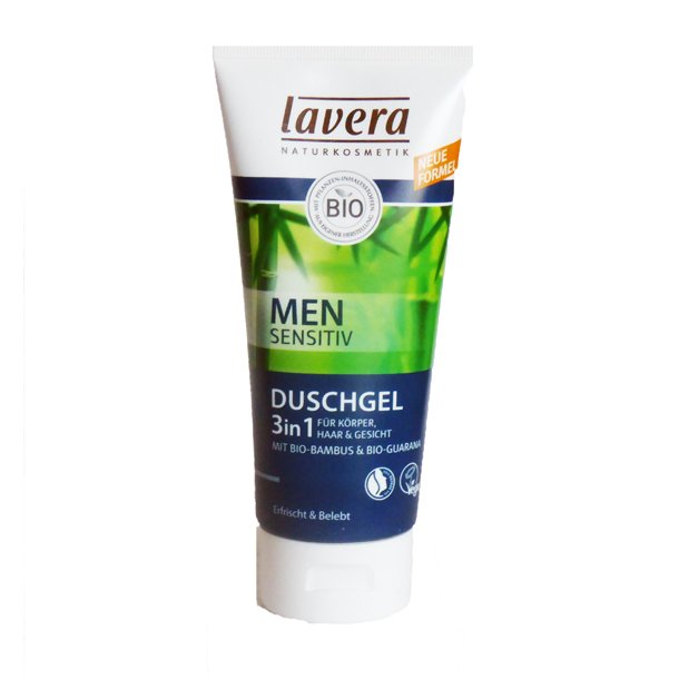 Shower Gel 3 in 1 - Men Sensitive - Lavera - Vegan