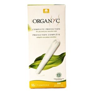 Organyc Tampon Regular + m/indfringshylster ko