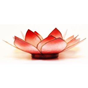 Lotus stage - Chakra 1 - Rd til fyrfadslys.