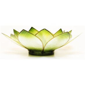 Lotus stage - Chakra 4 -  Green til fyrfadslys