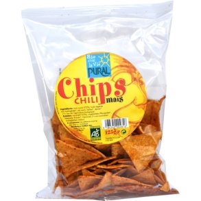 Majschips med chilli kologiske - Pural