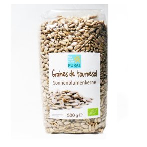 Solsikkekerner kologisk 500 g Pural