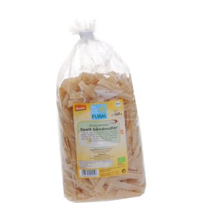 Spelt bndnudler biodynamiske & kologisk - Pural