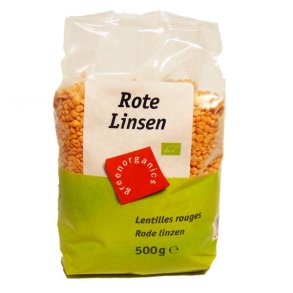 Rde linser kologiske - Green Organics