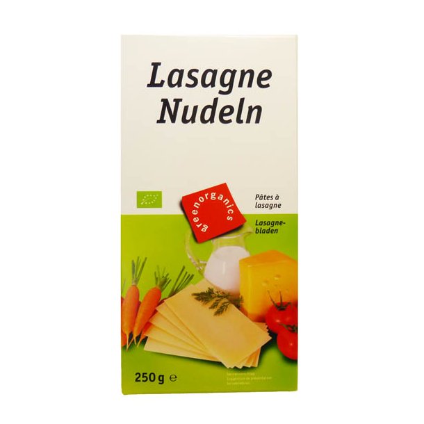 Lasagne plader kologisk 250 g