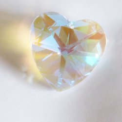 Hjerter Asfour krystal (AB)