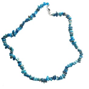 Apatitbl Halskde Chips - ca 40-45 cm lang