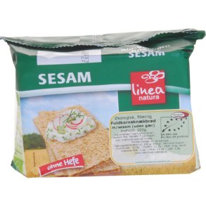 Fuldkornsknkbrd med sesam kologisk - Linea Natura
