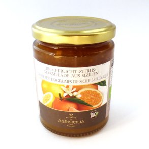 Citrus marmelade kologisk fra Sicilien 360g