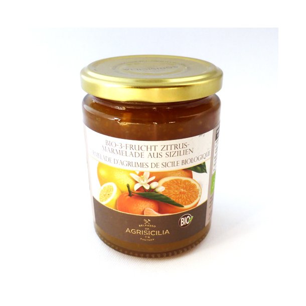 Citrus marmelade kologisk fra Sicilien 360g