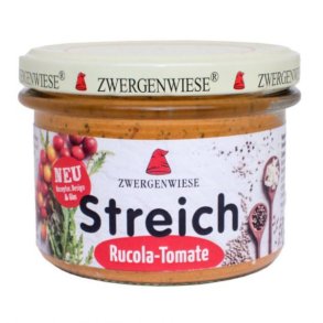 Smreplg med rucola & tomat ko-Vegansk - Zwergenwiese