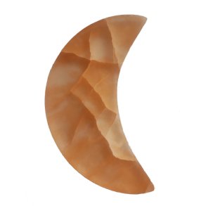 Selenit halvmne peach