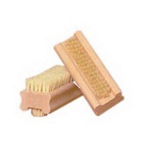 Neglebrste Dobbeltsidet af bgetr med naturfibre