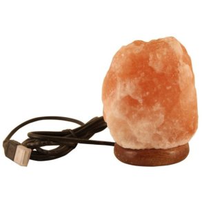 Himalayasalt USB natural lampe pink 500-1000g