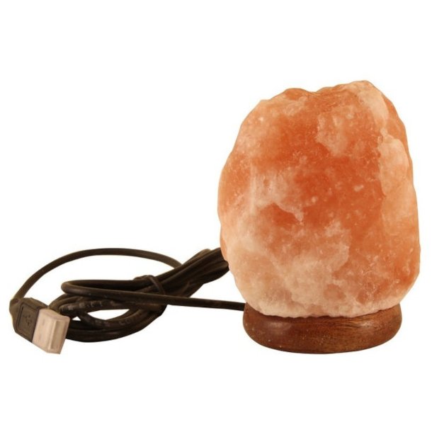 Pt udsolgt Himalayasalt USB natural lampe pink 500-1000g