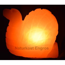 Snegl salt lampe ca. 15 cm