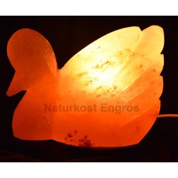 Svane saltlampe ca. 13 cm