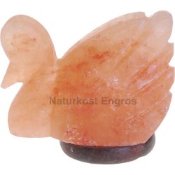 Svane saltlampe ca. 13 cm