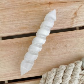 Selenit massage ruller ca. 14-15 cm