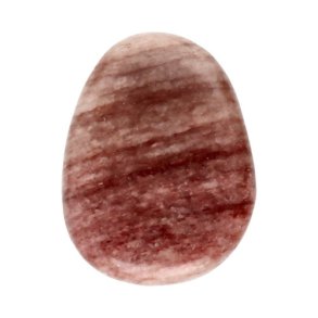 Flad sten Mica Lepidolit ca.3.5 x 4,5-5 cm - 30-55 g