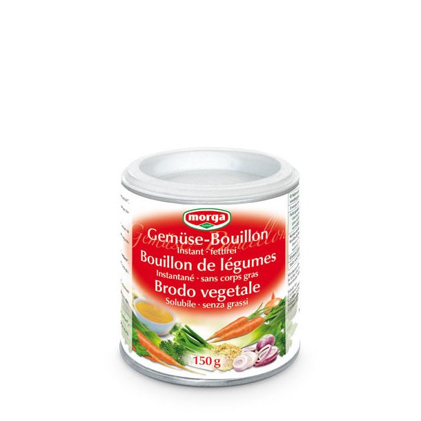 Grnsagsbouillon pulver fedtfri, glutenfri, Vegansk 150 g