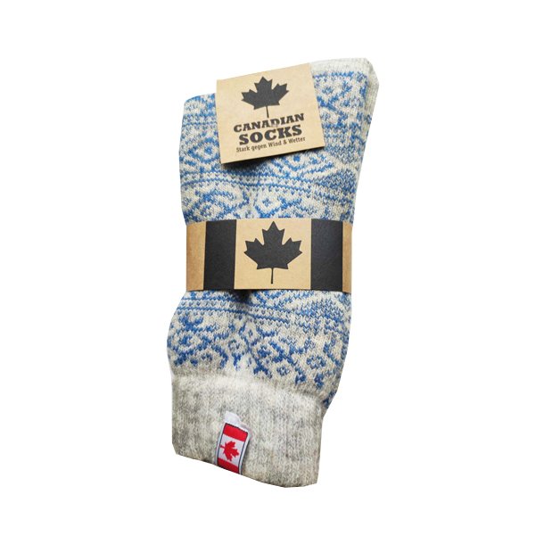 Canadiske uld str�mper BL�
