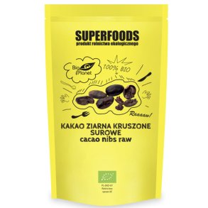 Kakaonibs raw kologiske 600 g - Bio Planet