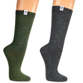 Strmper med merino uld GR OG GRN