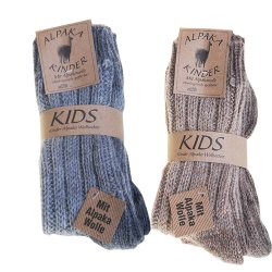 Brnestrmper m. alpaka uld str.27/30