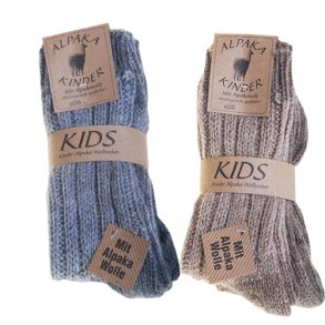 Brnestrmper m. alpaka uld str.35/38