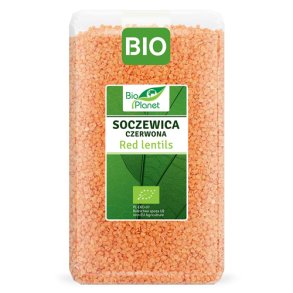 Rde linser kologiske 1 kg Bio Planet