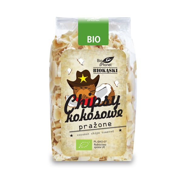 Kokoschips ristede kologiske 150 g Bio Planet