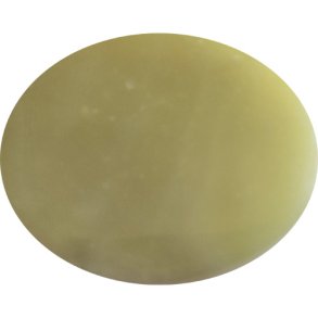 Flad sten Lemon Jaspis fra Brasilien ca.3 x 5 cm - 30-55 g