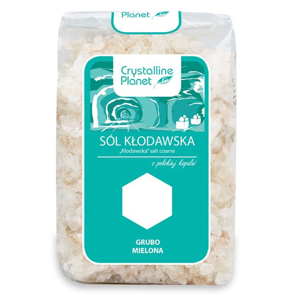 Stensalt fra Klodawa groft uraffineret 600 g