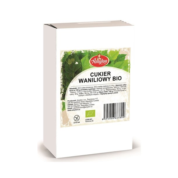 Vaniljesukker kologisk 100 g- AMYLON