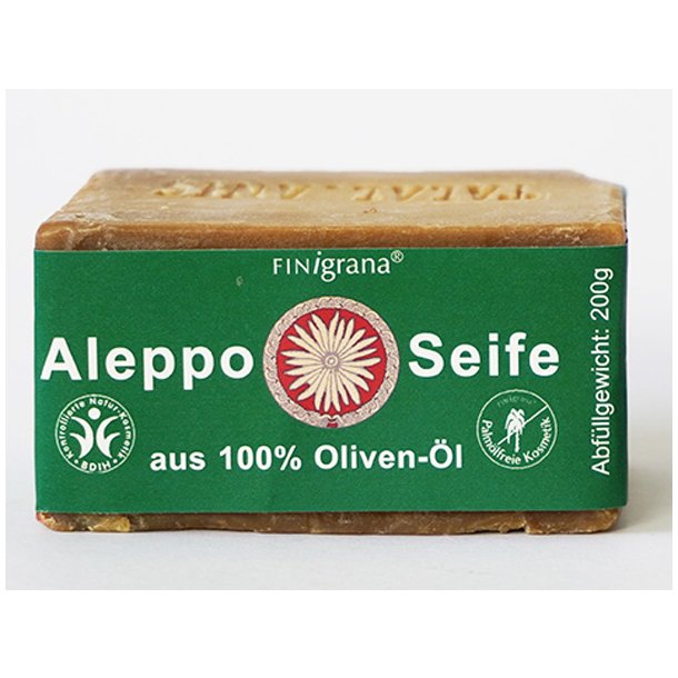 Pt udsolgt Alepposbe 100% Olivenolie 200g BDIH