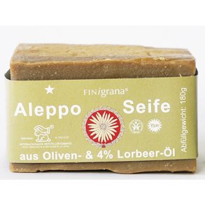 Alepposbe med 4% Lauerbrolie 180g BDIH