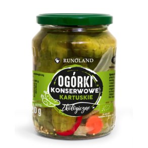 Agurker syltede kologiske 670 g