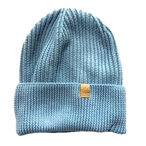 Uld damehue 100% merino uld, Isla, bl, 55-60cm