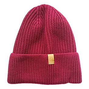 Uld damehue 100% merino uld, Isla, lyserd, 55-60cm