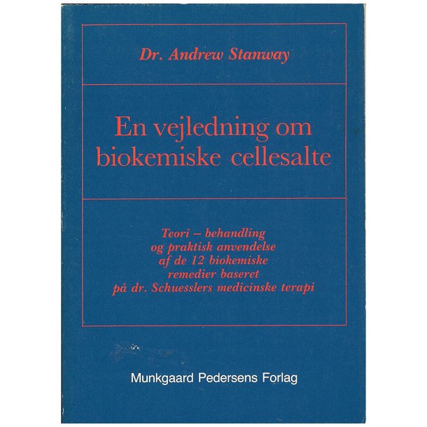 En vejledning om biokemiske cellesalte Dr, Andrew Stanway