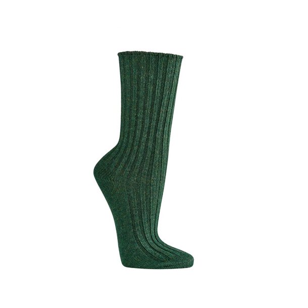 B�rne uldstr�mper gr�nne 2 par Med 40% �kologisk uld
