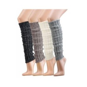 Benvarmere med alpaka uld lysebrun