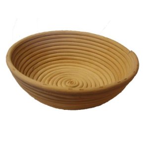Hvekurv rund  19 cm. (ca. 750g.. dej)