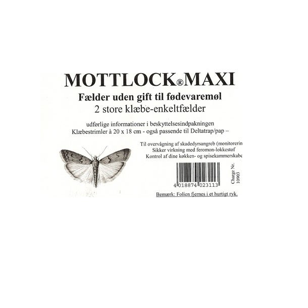 2 klbeplader, "Mottlock Maxi"
