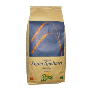 Sigtet speltmel kologisk